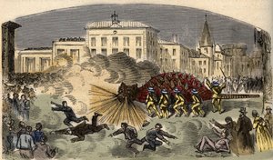 Prozession der Drachenfrau La Tarasque in Tarascon, Südfrankreich - Gravur in „PATRIE - Beschreibung der malerischen Frankreichs in 6 Bänden“ von Lucien Huard - Ende des 19. Jahrhunderts von Unknown artist