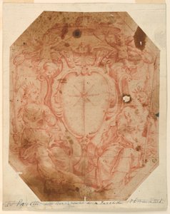 Entwurf für das Wappen eines Prälaten von Unknown artist