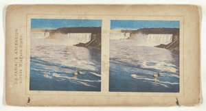 Sig. Farinis Aufstieg über den Niagara-Fluss von Unknown artist
