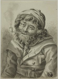 Rauchender Kapitän von Unknown artist
