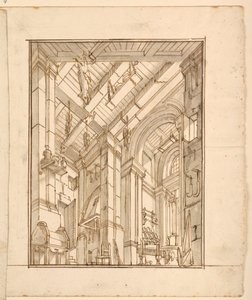 Bühnenbild: Kücheninterieur von Unknown artist