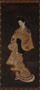 Stehende Figur eines Mädchens von Unknown artist