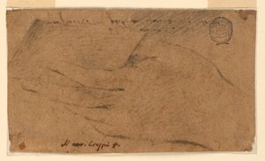 Studie: Die linke Hand einer Frau, die ein Blatt Papier hält