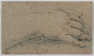 Studie: Die rechte Hand einer Frau von Unknown artist