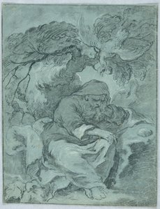 Studie für St. Paulus der Einsiedler von Unknown artist