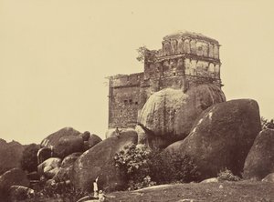 Tempel am Mutti Mahal, Jubblepore von Unknown artist