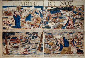 Die Arche Noah: Der Bau der Arche, Noah erhält die Ankündigung der Sintflut, die Sintflut, die nach der Sintflut geretteten Tierarten