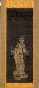 Der Bodhisattva Seishi, aus dem Triptychon Annäherung der Amida-Trinität von Unknown artist