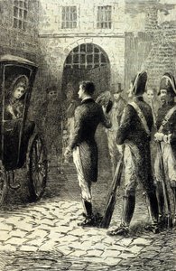Die Kartause von Parma von Stendhal. Gravur aus dem 19. Jahrhundert