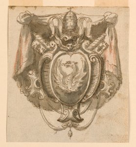 Das Wappen von Papst Gregor XIII. (1572-1585) von Unknown artist