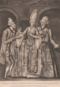 Der doppelte Angriff oder französische Höflichkeit ist kein Match für englische Selbstsicherheit von Unknown artist