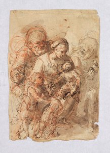 Die Heilige Familie und St. Johannes