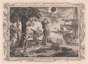 Die Indianer erstaunt über die von Kolumbus vorhergesagte Mondfinsternis von Unknown artist