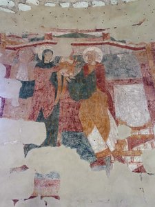 Die Darstellung im Tempel, Kapelle Saint-Jean du Liget, Touraine von Unknown artist