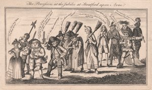 Die Prozession beim Jubiläum in Stratford upon Avon von Unknown artist