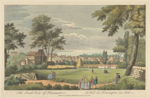 Die Südansicht von Kensington von Unknown artist