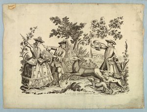Die Hirschjagd von Unknown artist