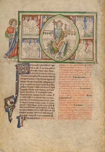 Die Vision vom Thron Gottes und den vierundzwanzig Ältesten von Unknown artist