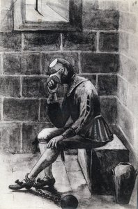 Der Mann mit der eisernen Maske, Staatsgefangener in der Festung der Heiligen Margareteninsel. von Unknown artist