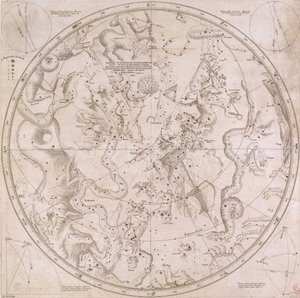 Die Rektaszensionen und Deklinationen der Hauptfixsterne in beiden Hemisphären bis zum Jahr 1678 von Unknown artist