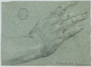 Die rechte Hand eines Mannes von Unknown artist
