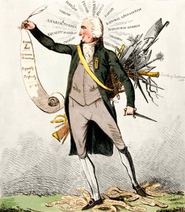 Thomas Paine (1737-1809), britischer Schriftsteller und Politiker, hält „Menschenrechte“