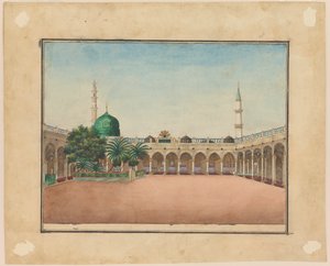 Grab des Propheten in Medina von Unknown artist