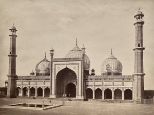 Ohne Titel (Jama Masjid, Delhi) von Unknown artist