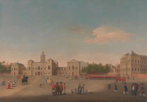 Ansicht der Horse Guards und Whitehall von Unknown artist