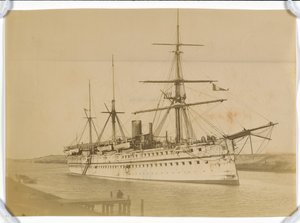 [Ansicht eines Schiffes]