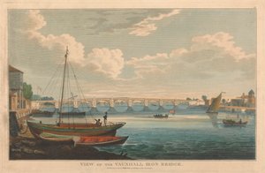 Ansicht der Vauxhall-Eisenbrücke