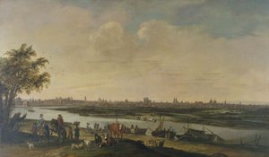 Vue générale de Paris, prise du bas de la colline de Chaillot von Unknown artist