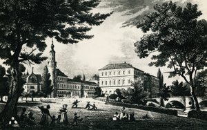 Weimarer Stadtschloss, Gravur, Deutschland