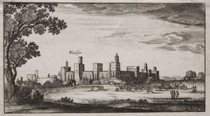 Schloss Windsor von Südosten von Unknown artist