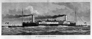 Boot gegen Seekrankheit, entworfen von Henry Bessemer (1813-1898). von Unknown artist