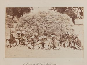 Afghanische Männer, Jalalabad von Unknown photographer