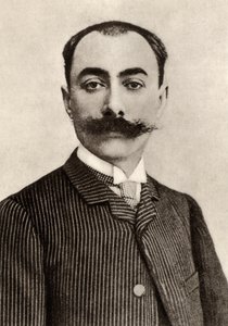 Andre (Charles Prosper) Messager (1853-1919) französischer Komponist und Dirigent von Unknown photographer