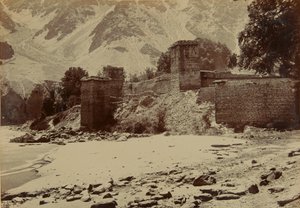 Chitral-Fort, 1895 von Unknown