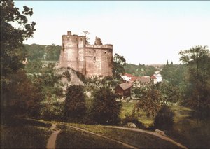 Clisson: das Schloss - um 1900