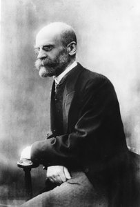 Emile Durkheim (1858-1917), französischer Soziologe