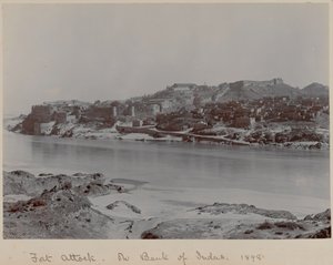 Fort Attock am Ufer des Indus von Unknown photographer