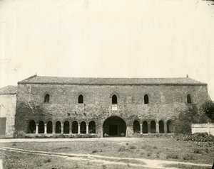 Palazzo della Ragione, Abtei Pomposa, Emilia-Romagna, Italien, ca. 1890 von Unknown photographer