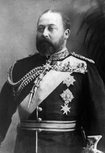 Porträt von Albert Edward, Prinz von Wales, später König von Großbritannien und Irland unter dem Namen Eduard VII. (1841-1910) von Unknown photographer