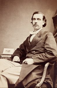 Porträt von Allan Foli, ca. 1860 (s/w Foto)