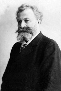 Porträt von Edouard Colonne (1838-1910), französischer Geiger und Dirigent. von Unknown photographer