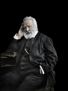 Porträt des englischen Schriftstellers Victor Hugo um 1880
