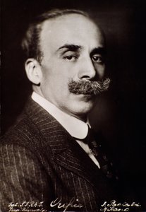 Porträt von Giacomo Orefice (s/w Foto)