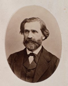 Porträt von Giuseppe Verdi von Unknown photographer