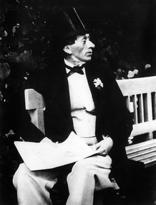 Porträt von Hans Christian Andersen (1805-1875) dänischer Autor von Unknown photographer