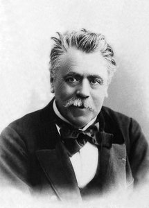 Porträt von Henri Francois Becque (1837-1899), französischer Schriftsteller. von Unknown photographer